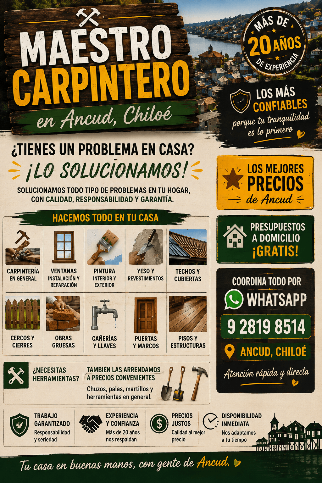 Maestro carpintero 