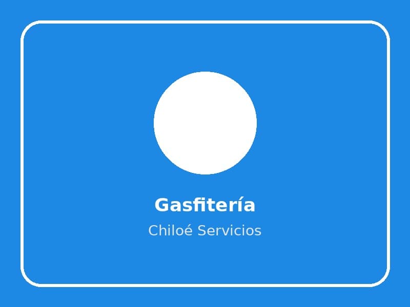 Gasfitería y Fosas Sépticas — CH Servicios Integrales