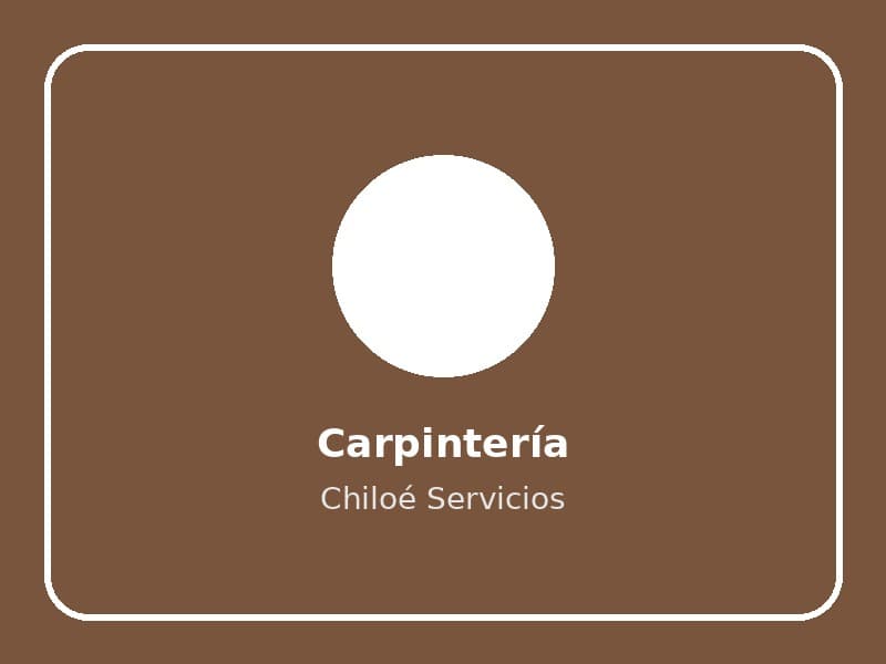 Mantención Carpintería y Soldadura — ServiMar
