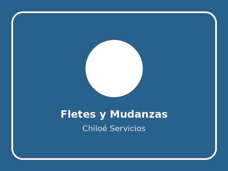 Fletes y Mudanzas — Transportes M y M
